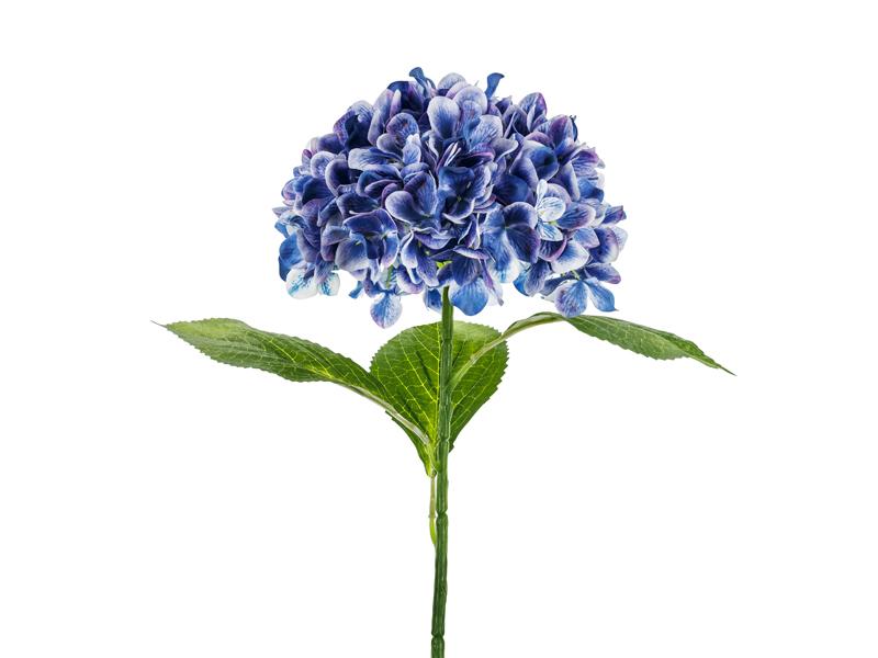 SZTUCZNY KWIAT HORTENSJA PREMIUM 69CM GRANAT