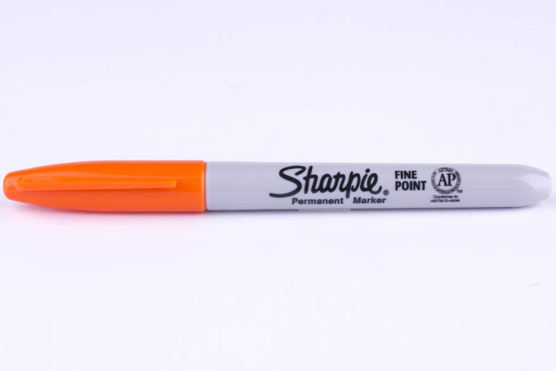 MARKER PAPER SHARPIE PERM.POMARAŃCZOWY Z CIENKĄ KOŃCÓWKĄ