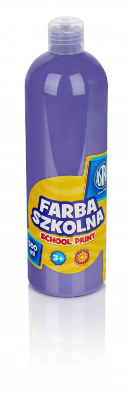 FARBA SZKOLNA ASTRA 500ML FIOLETOWA