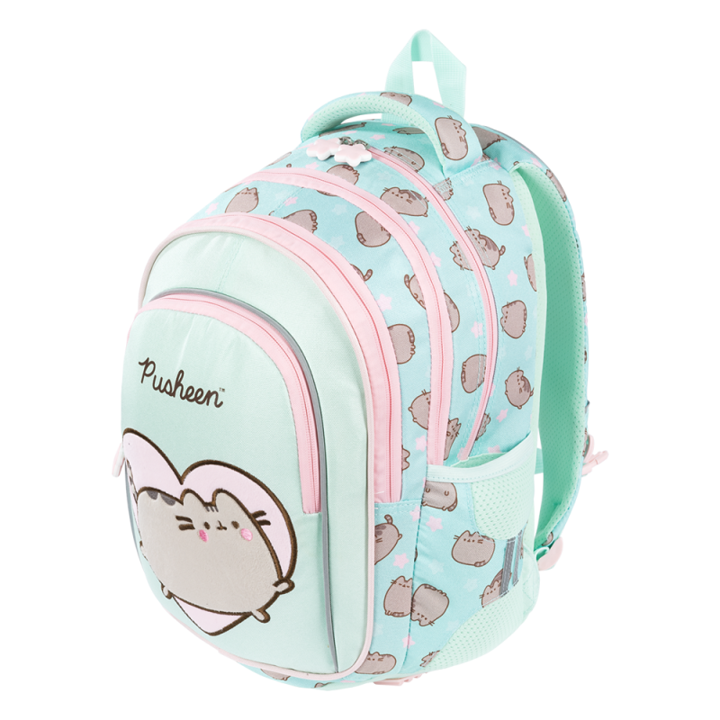 PLECAK 4-KOMOROWY BPL-58 PUSHEEN MINT