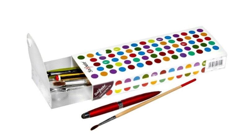 PIÓRNIK POLKA DOT WYSUWANY W KROPKI SNOPAKE