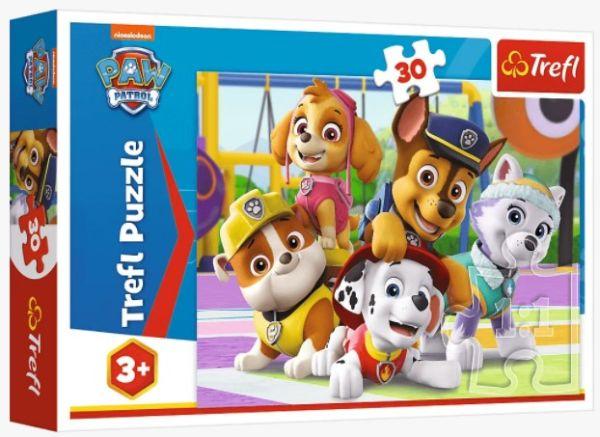 PUZZLE 30 TREFL PSI PATROL ZAWSZE NA CZAS