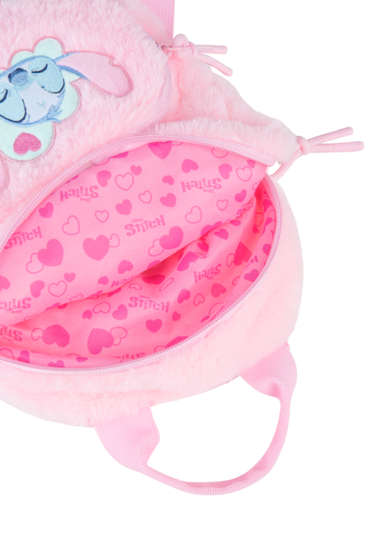 PLECAK DZIECIĘCY (10) STITCH PINK, DISNEY FLUFFY