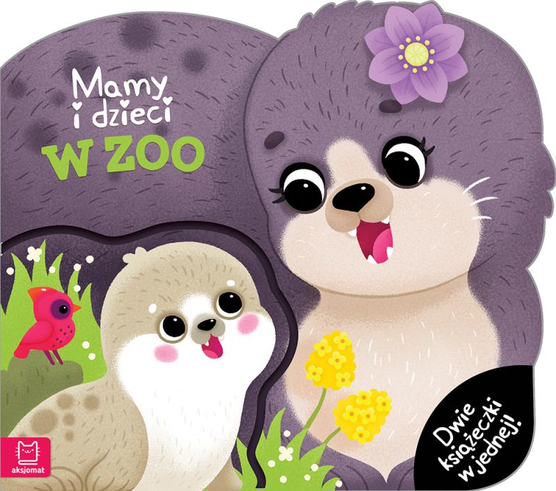 KSIĄŻECZKA MAMY I DZIECI W ZOO.DWIE KSIĄŻECZKI W JEDNEJ