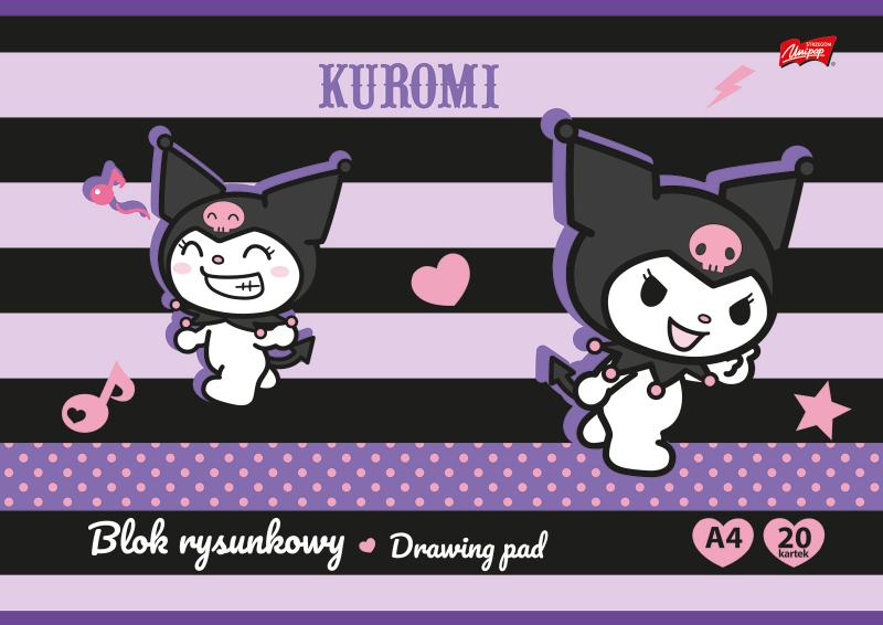 BLOK RYSUNKOWY A4/20K KUROMI