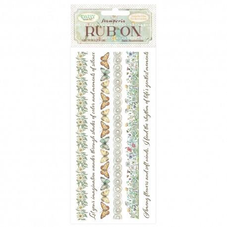 STAMPERIA RUB-ON TRANSFER 10X DAISY ART PASKI