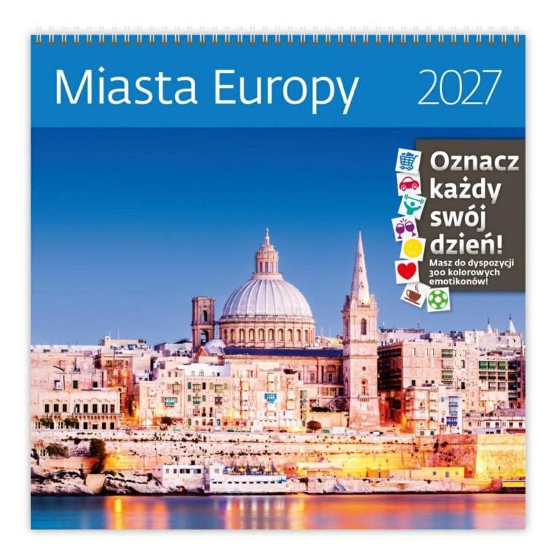 KALENDARZ 30X30 MIASTA EUROPY 2027