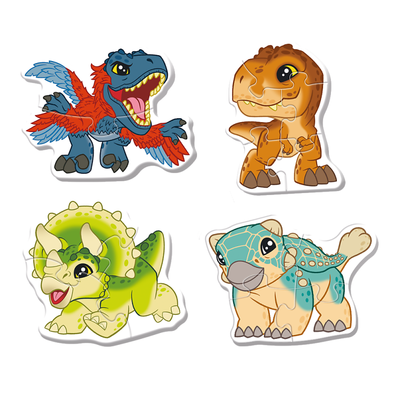 PUZZLE BABY CLASSIC UROCZE DINOZAURY