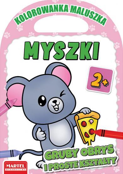 KSIĄŻECZKA KOLOROWANKA MALUSZKA-MYSZKI