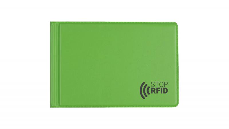 ETUI NA DOKUMENTY Z ZABEZPIECZENIEM RFID NEW COLOURS GRASS