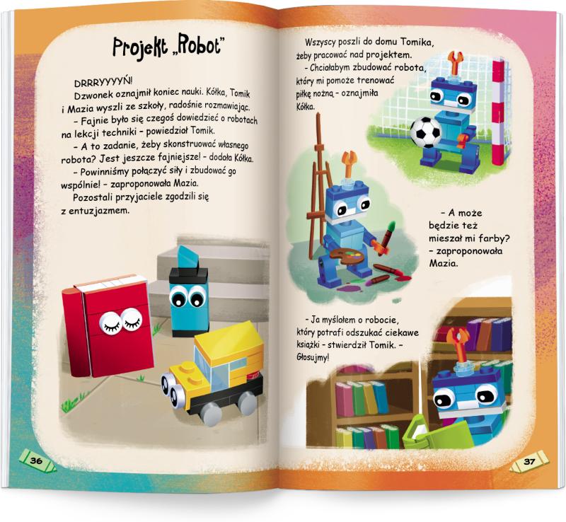 KSIĄŻECZKA LEGO MASTER BRAND PRZYJACIELE