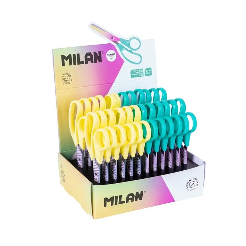 NOŻYCZKI MILAN SUNSET BASIC A/24 SZKOLNE