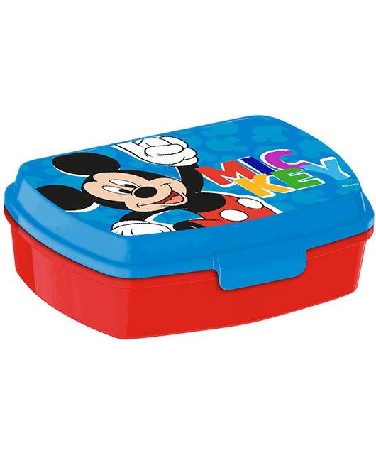 PUDEŁKO ŚNIADANIOWE, PVC, 20X8 CM MICKEY