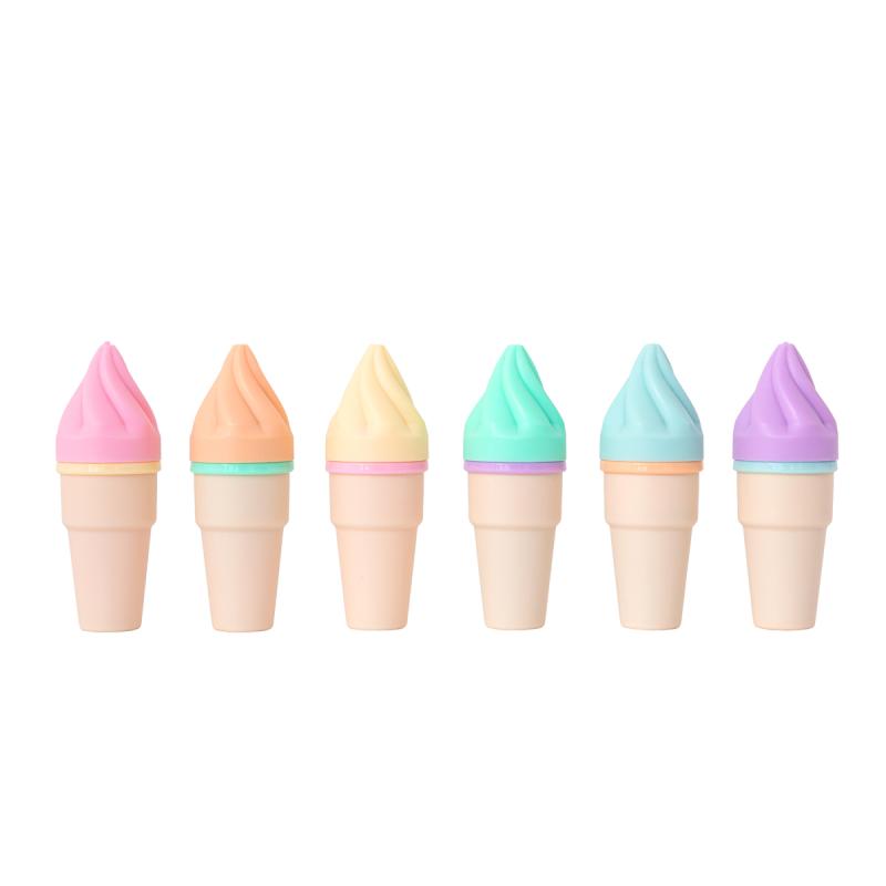 ZAKREŚLACZE MINI PASTEL 6 SZT ICE CREAM