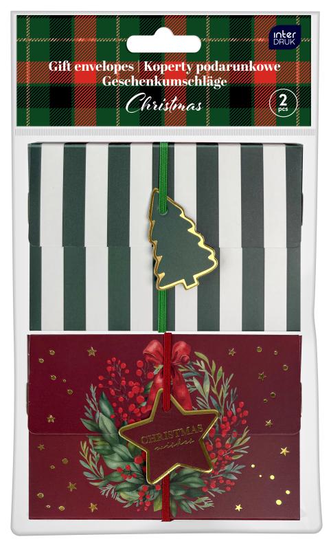 KOPERTA PODARUNKOWA CHRISTMAS A2 #ŚWIĘTA