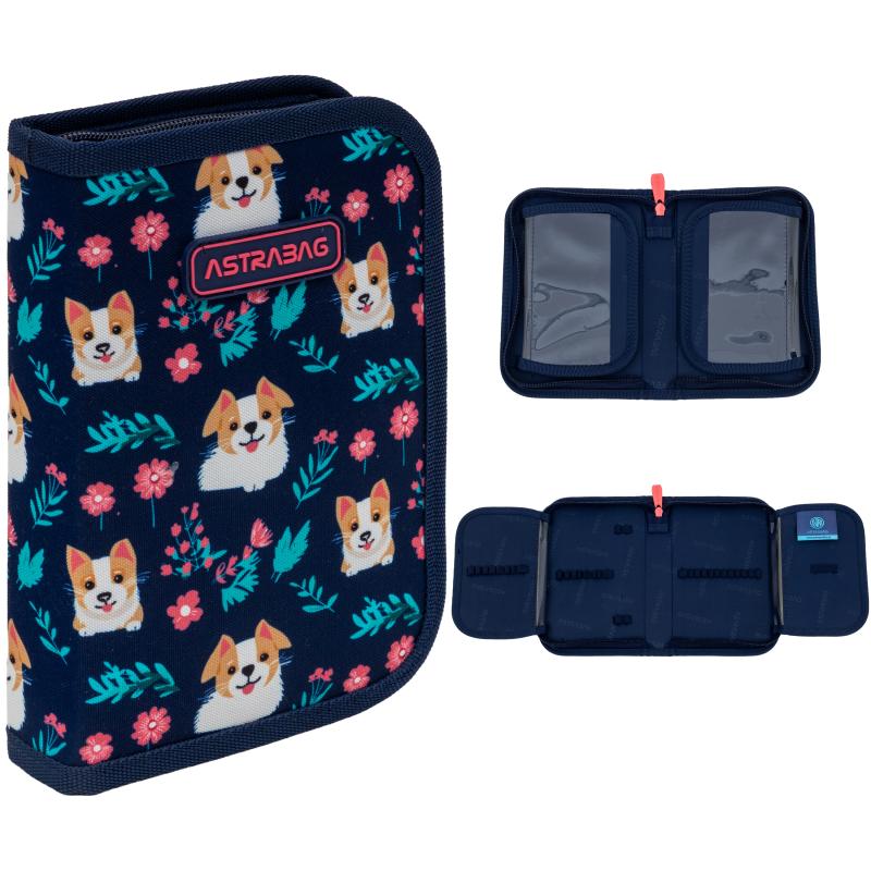 PIÓRNIK POJEDYŃCZY DWUKLAPKOWY BEZ WYPOSAZENIA ASTRABAG DEAR PUPPY AC1