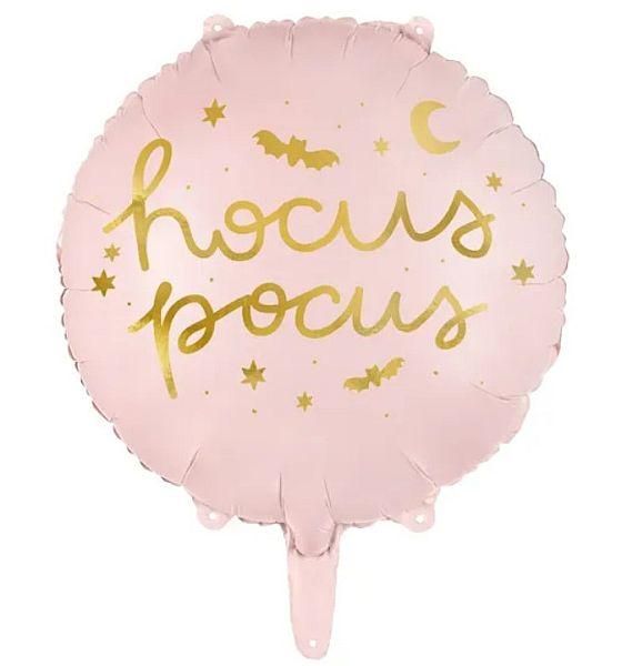 BALON FOLIOWY HOCUS POCUS 45CM RÓŻOWY