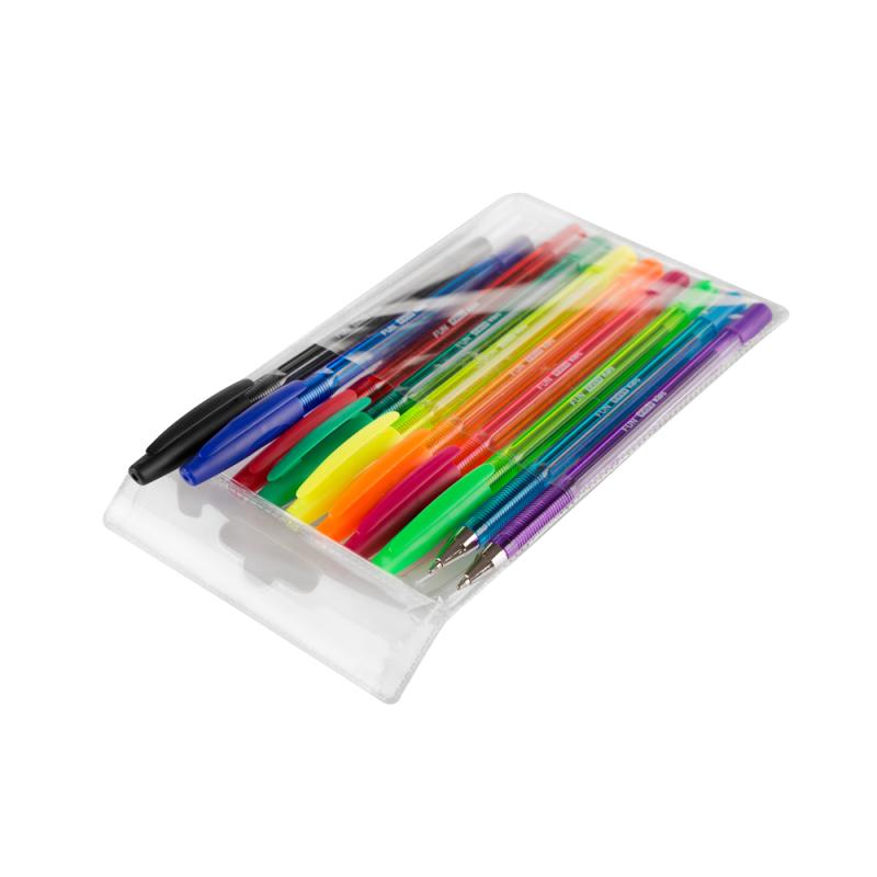 DŁUGOPIS EASY 10 KOLOR FUN MIX