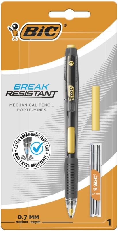 OŁÓWEK AUTOMATYCZNY BIC Z GUMKĄ BREAK RESI 0,7 B1+6+1