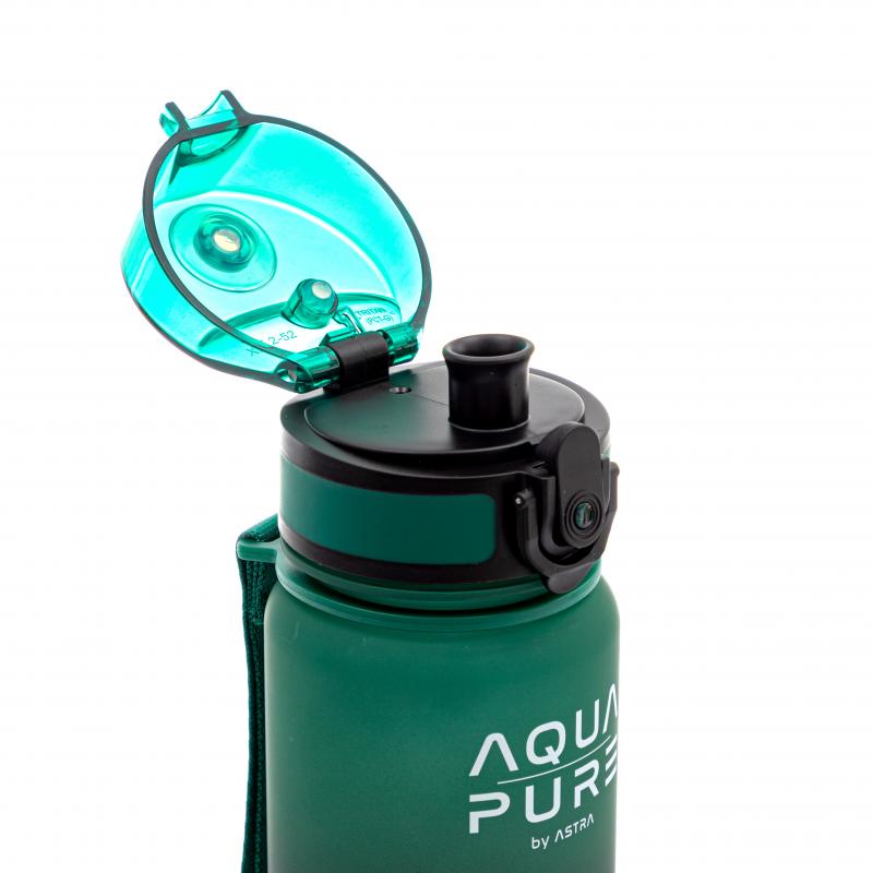 BIDON AQUA PURE BY ASTRA 400 ML - GREEN/BLACK