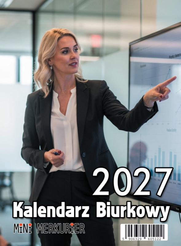 KALENDARZ BIURKOWY MINI MERKURIER B9 2027
