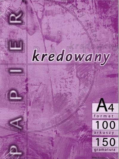 PAPIER KREDOWY A3 150G A'100 KRESKA