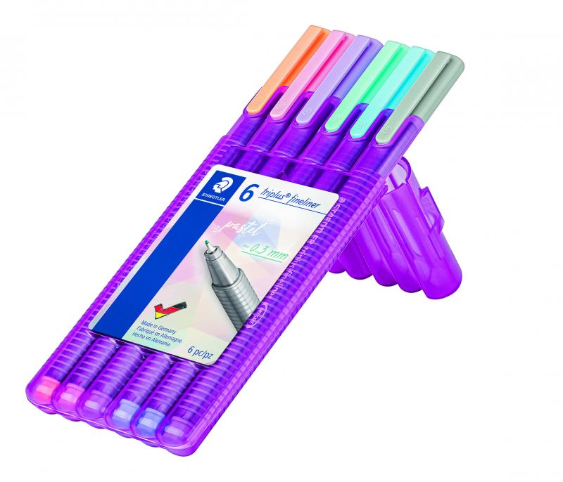 CIENKOPIS TRIPLUS PASTEL A'6 ETUI GDD