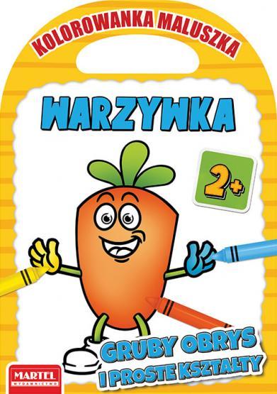 KSIĄŻECZKA KOLOROWANKA MALUSZKA-WARZYWKA