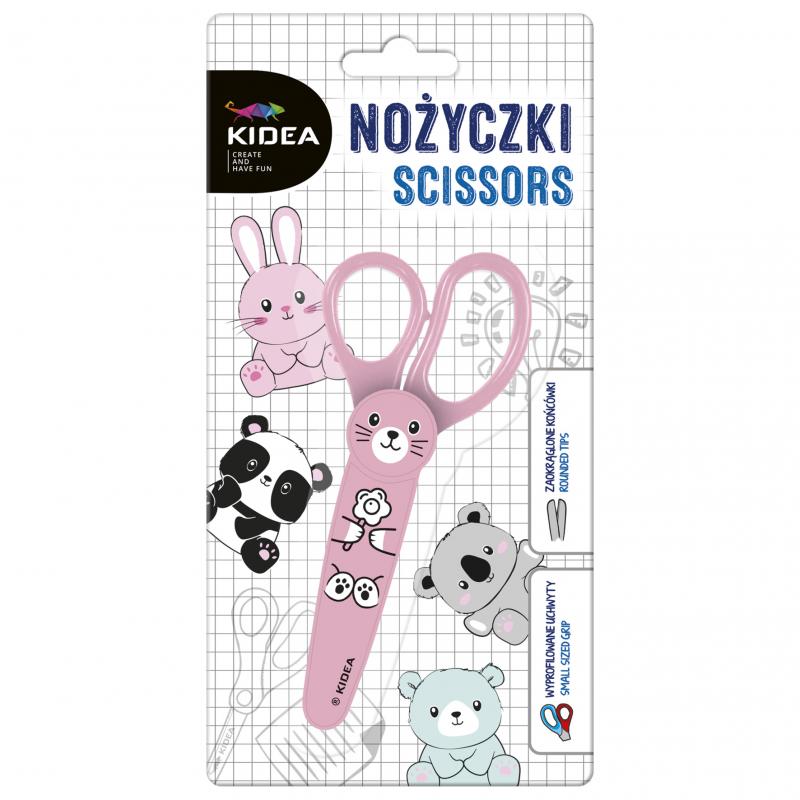 NOŻYCZKI Z FIGURKĄ W ETUI KIDEA