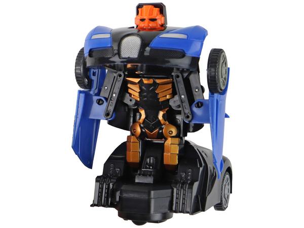 SAMOCHÓD-ROBOT 2W1 BUGATTI NIEBIESKI EFEKTY ŚWIETLNE