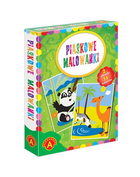 PIASKOWE MALOWANKI-PANDA/WIELBŁĄD