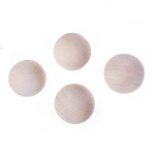 DREWNIANE KORALIKI KULKI 40MM 4SZT