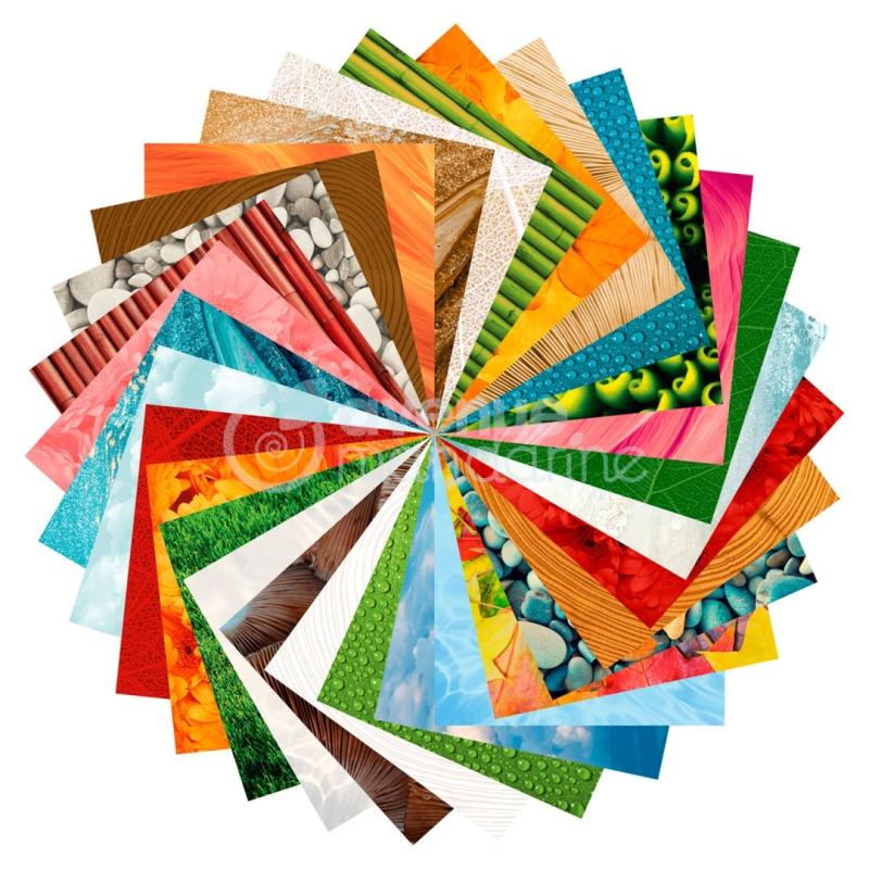PAPIER ORIGAMI NATURA 20X20CM 70G