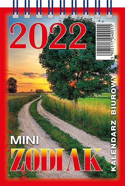 KALENDARZ BIURKOWY MINI ZODIAK