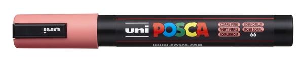 MARKER UNI PC-5M POSCA PASTELOWY KORALOWY NR 66