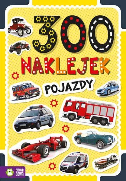 KSIĄŻECZKA 300 NAKLEJEK W2. POJAZDY