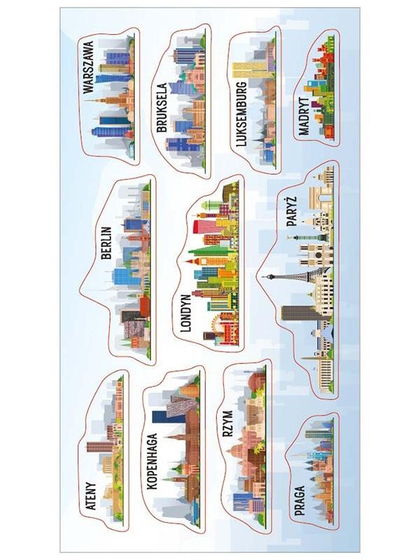 NAKLEJKI PANORAMY MIAST EUROPY