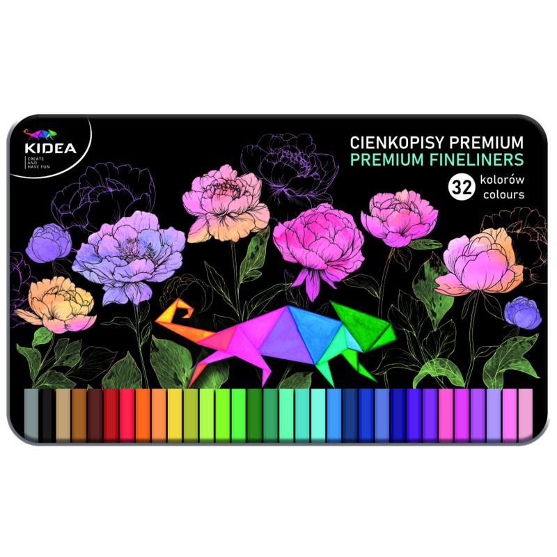 CIENKOPISY 32 PREMIUM W METALOWYM OPAKOWANIU KIDEA