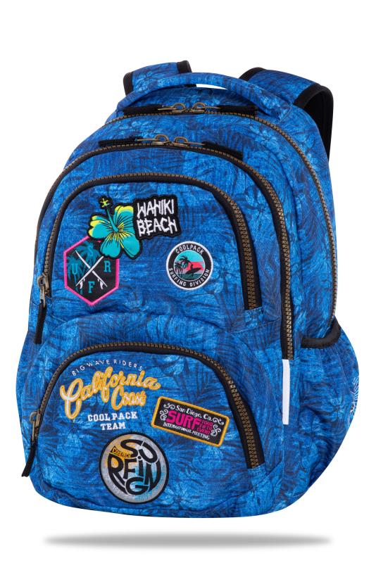 PLECAK MŁODZ. CP DART - BLUE (BADGES G)
