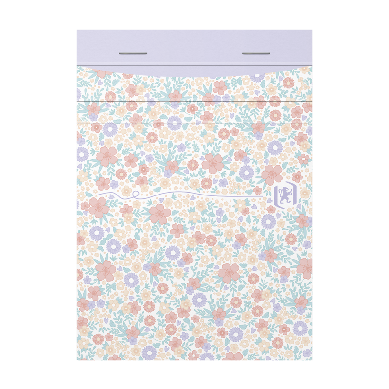 NOTES A6/80 = OXFORD FLORAL ZSZYWANY