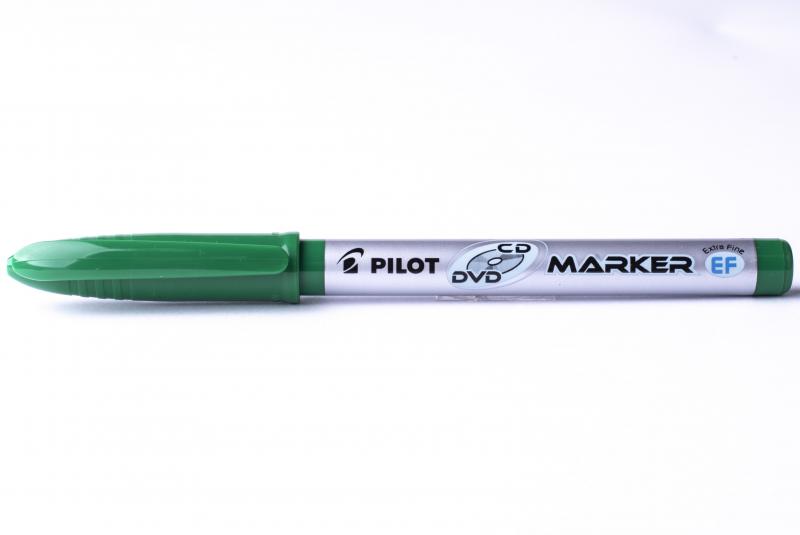 MARKER CD/DVD PILOT ZIELONY F