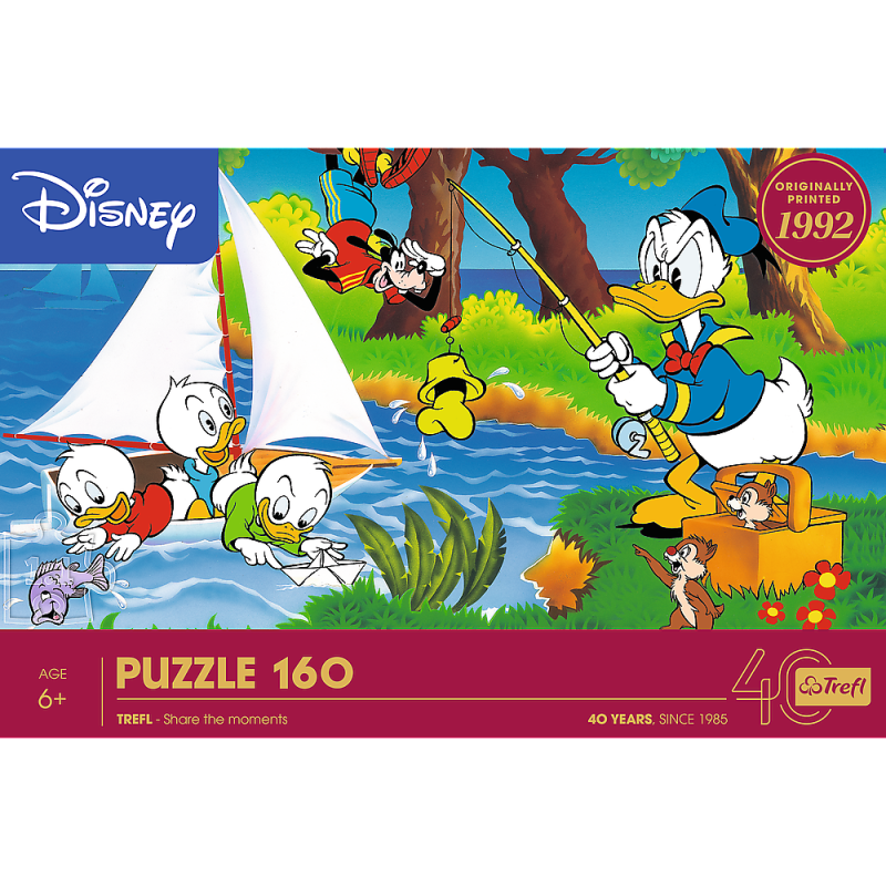 PUZZLE 160 TREFL PRZYGODA NAD JEZIOREM