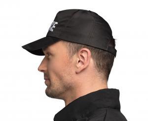 CZAPKA Z DASZKIEM POLICJA CZARNA