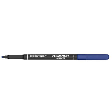 MARKER CENTROPEN CIENKI PERMANENTNY 2536 NIEBIESKI 1MM