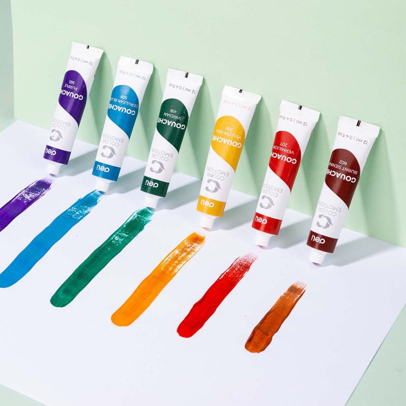 FARBY 24 GWASZOWE 12ML DELI