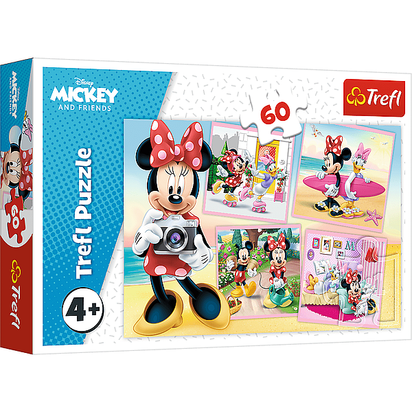 PUZZLE 60 TREFL UROCZA MINNIE