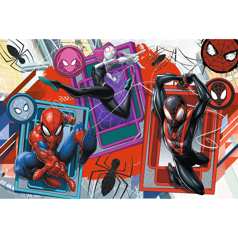 PUZZLE 24 TREFL MAXI PAJĘCZE ZMYSŁY SPIDERMAN