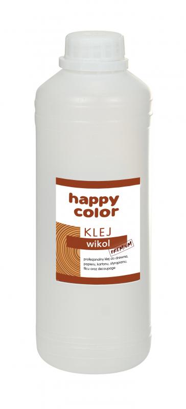 KLEJ WIKOL PREMIUM 1000G HAPPY COLOR BUTELKA