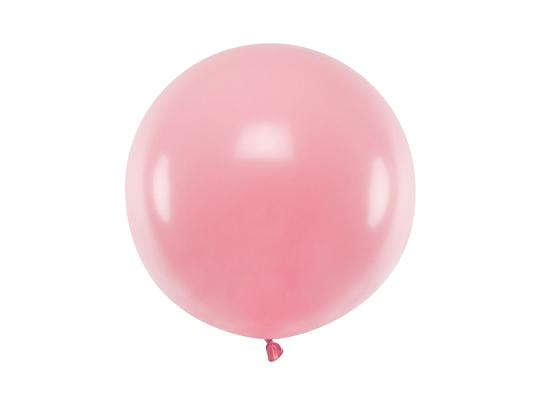 BALON OKRĄGŁY 60CM PASTEL BABY PINK