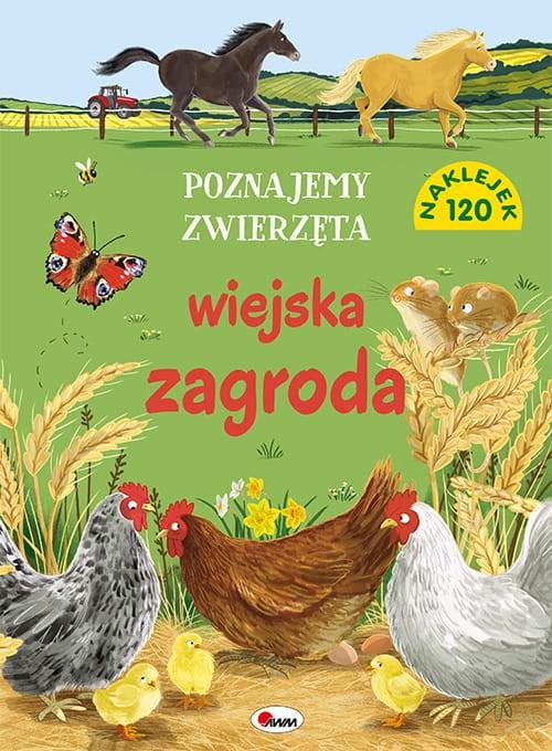 KSIĄŻECZKA POZNAJEMY ZWIERZATKA WIEJSKA ZAGRODA